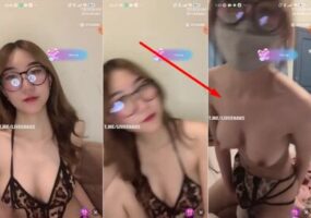 Live Mango Aruka Meychen Susu Bulat Nyaris Full Bugil