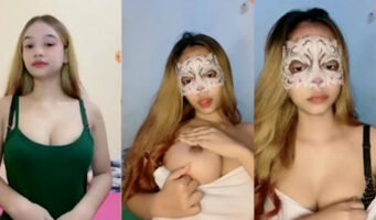 Pesona Susu Bulet Cewek Pirang Baru Jadi Host Dream