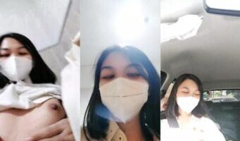 Fei Cewe Bondol Nekat Eksib Pamer Susu WC Umum HOT51