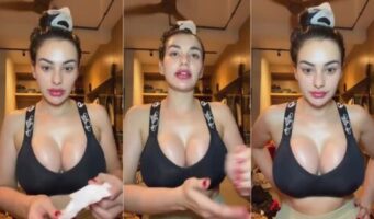 Pesona Nora Alexandra Cantik Makin Sexy Bra Hitam